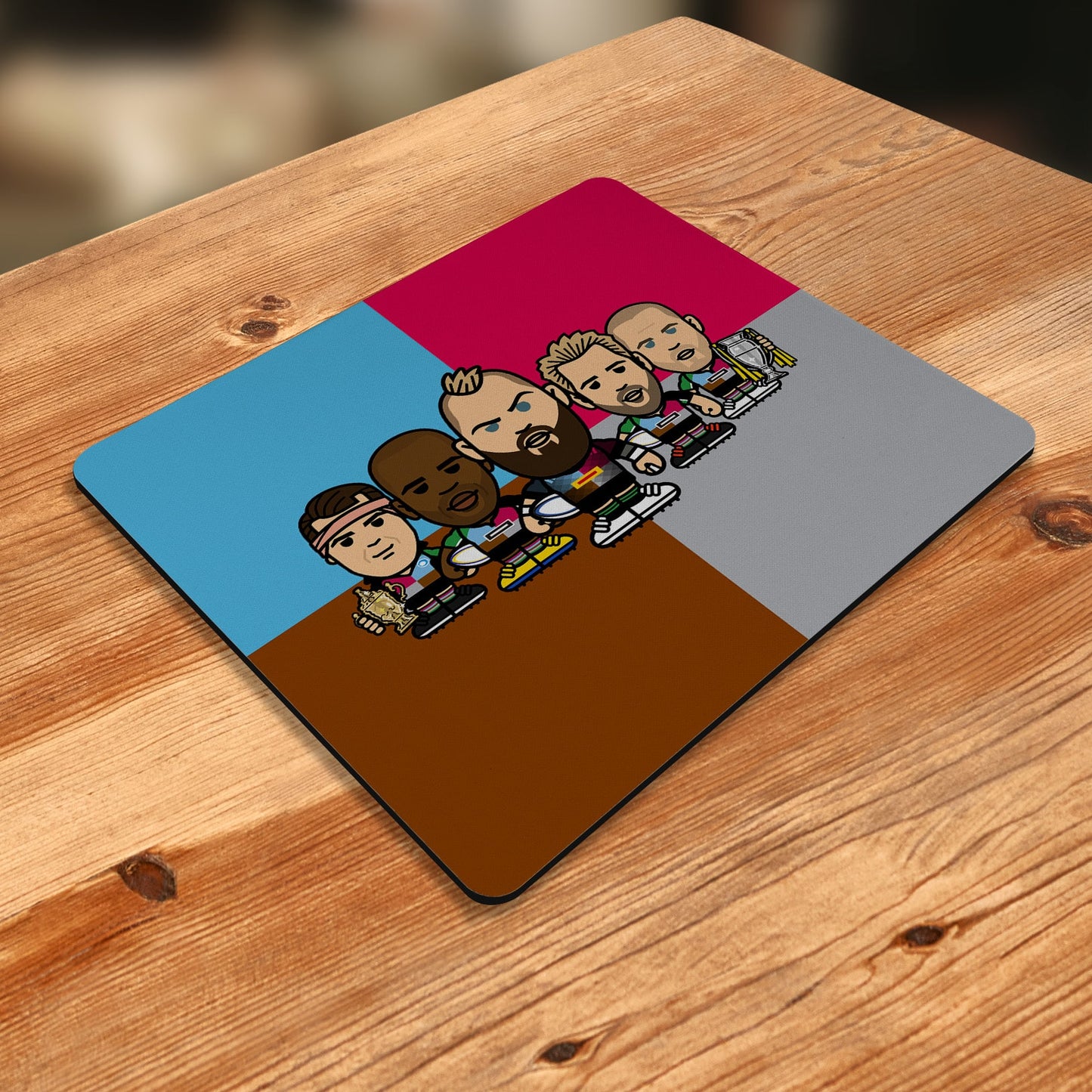 Harlequins Legends Mouse Mat