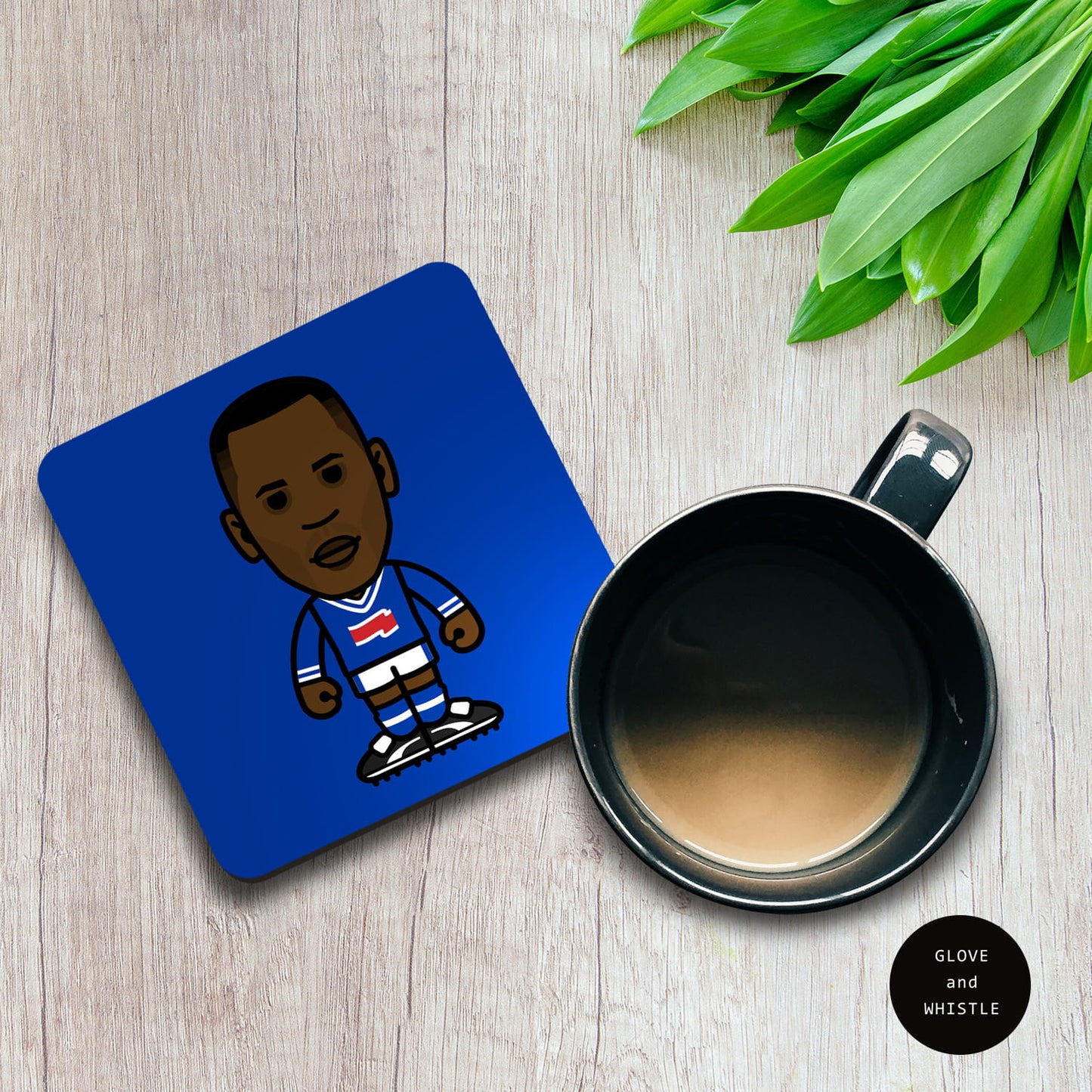 Emile Heskey Leicester City Coaster