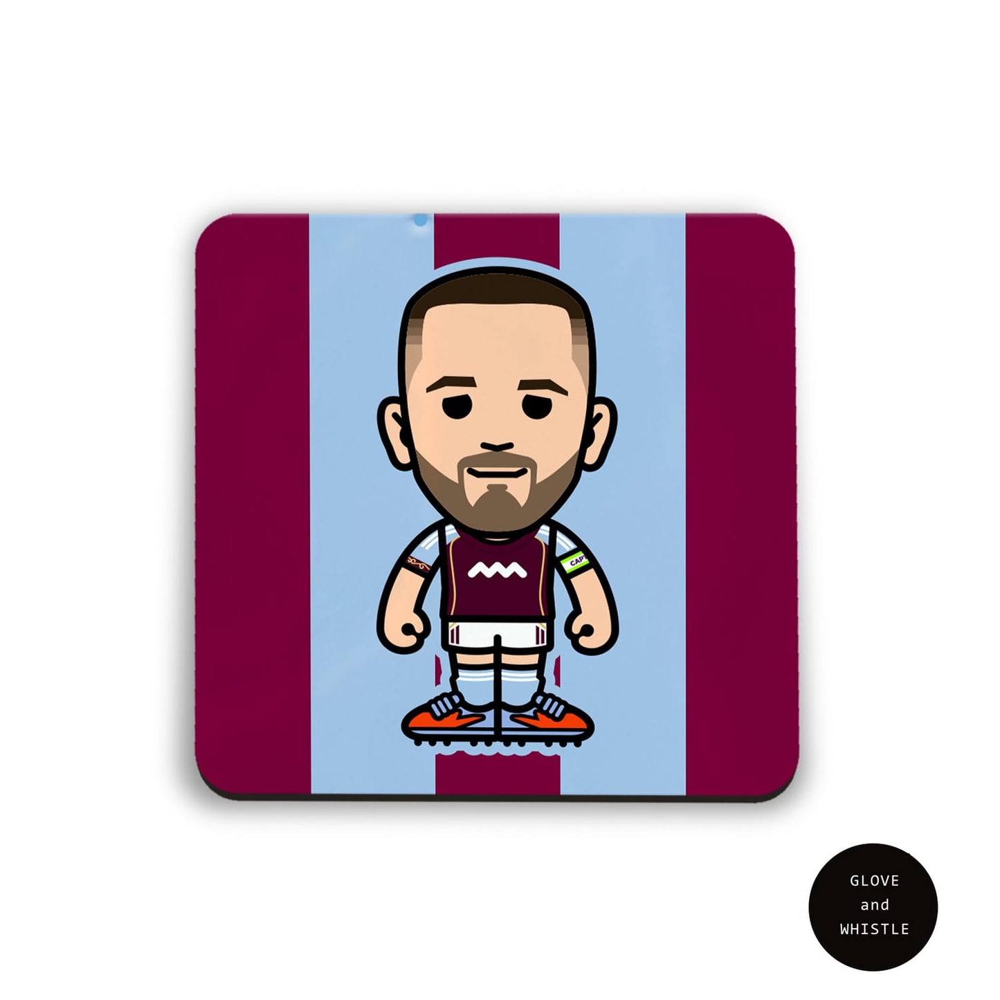 John McGinn Aston Villa Coaster