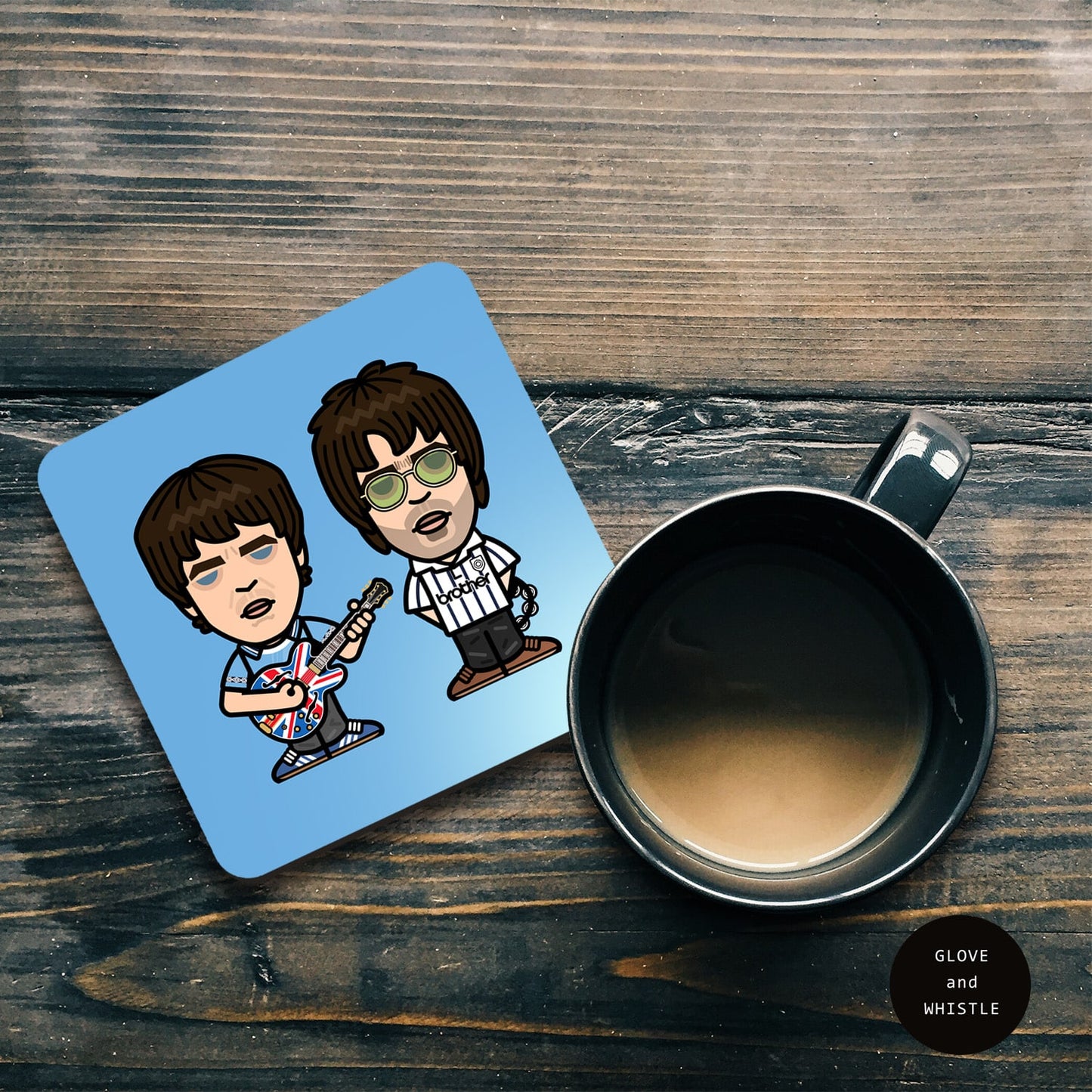 Noel and Liam Coaster