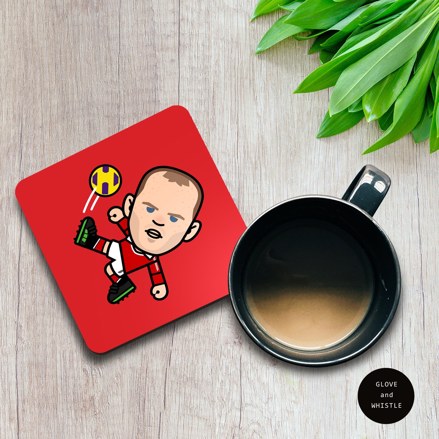Wayne Rooney Manchester United Coaster