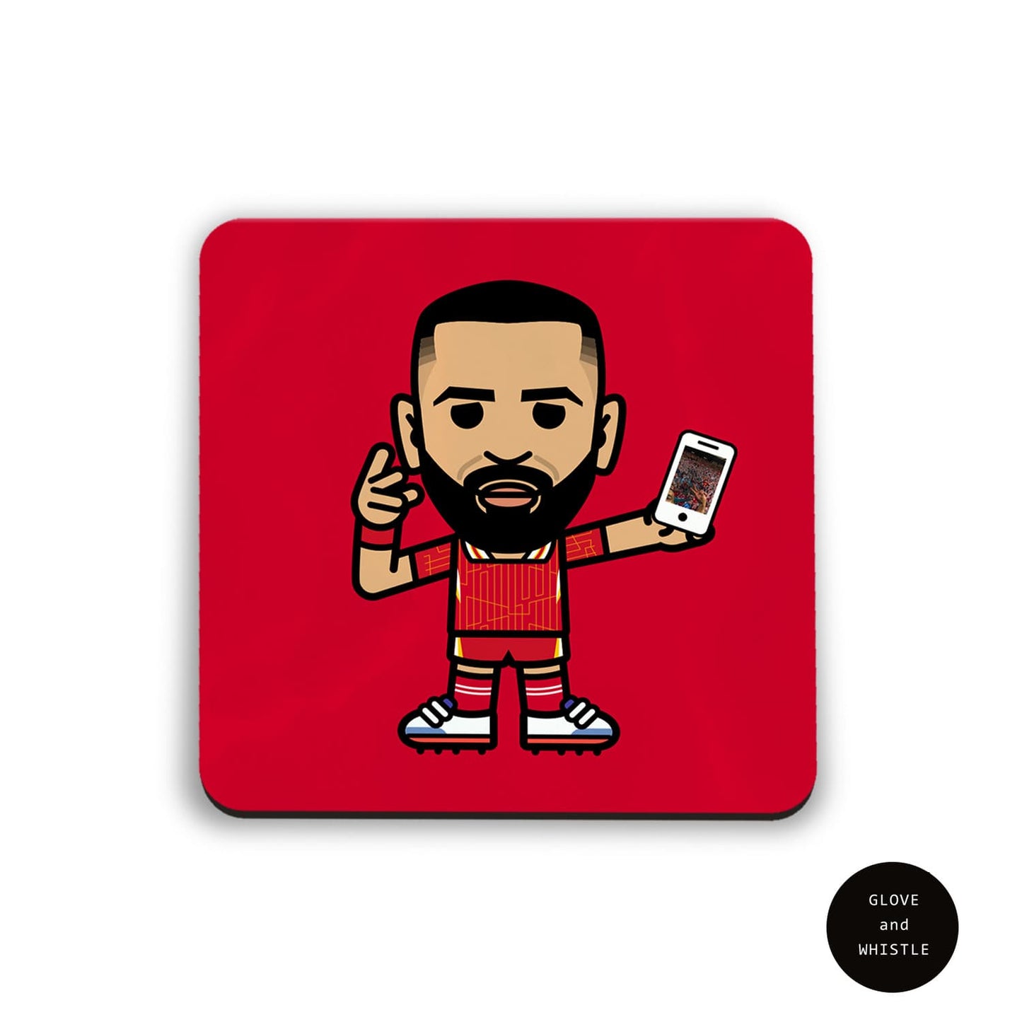 Mo Salah Celebration Liverpool Coaster