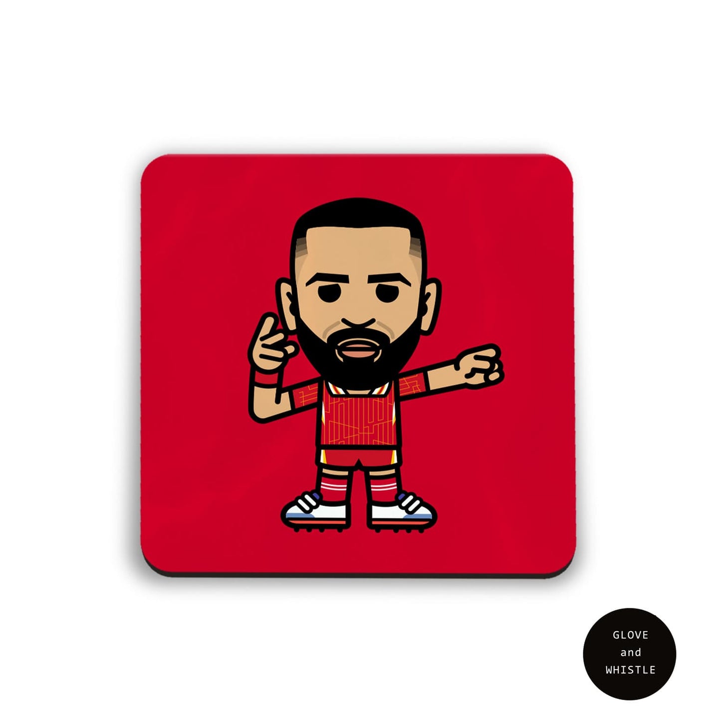 Mo Salah Celebration Liverpool Coaster