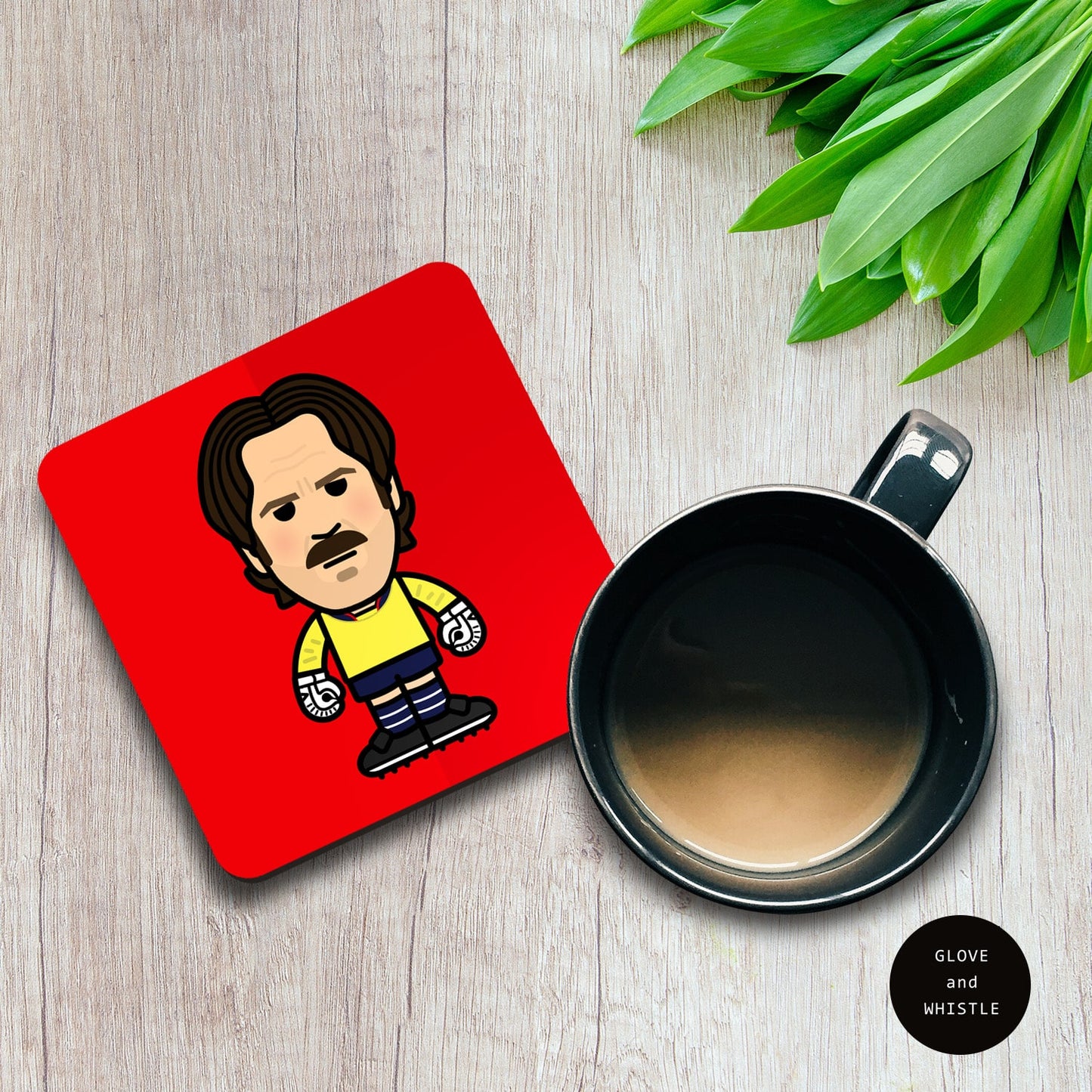 David Seaman Arsenal coaster gift