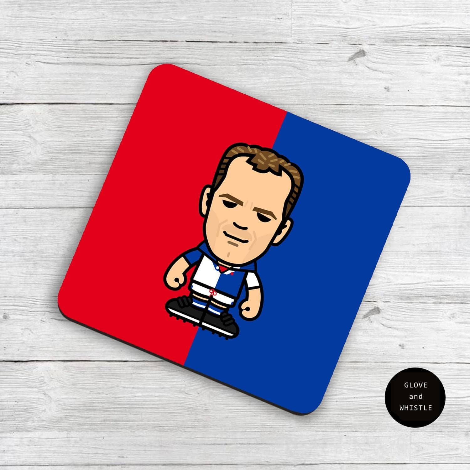 Alan Shearer Blackburn Rovers Coaster