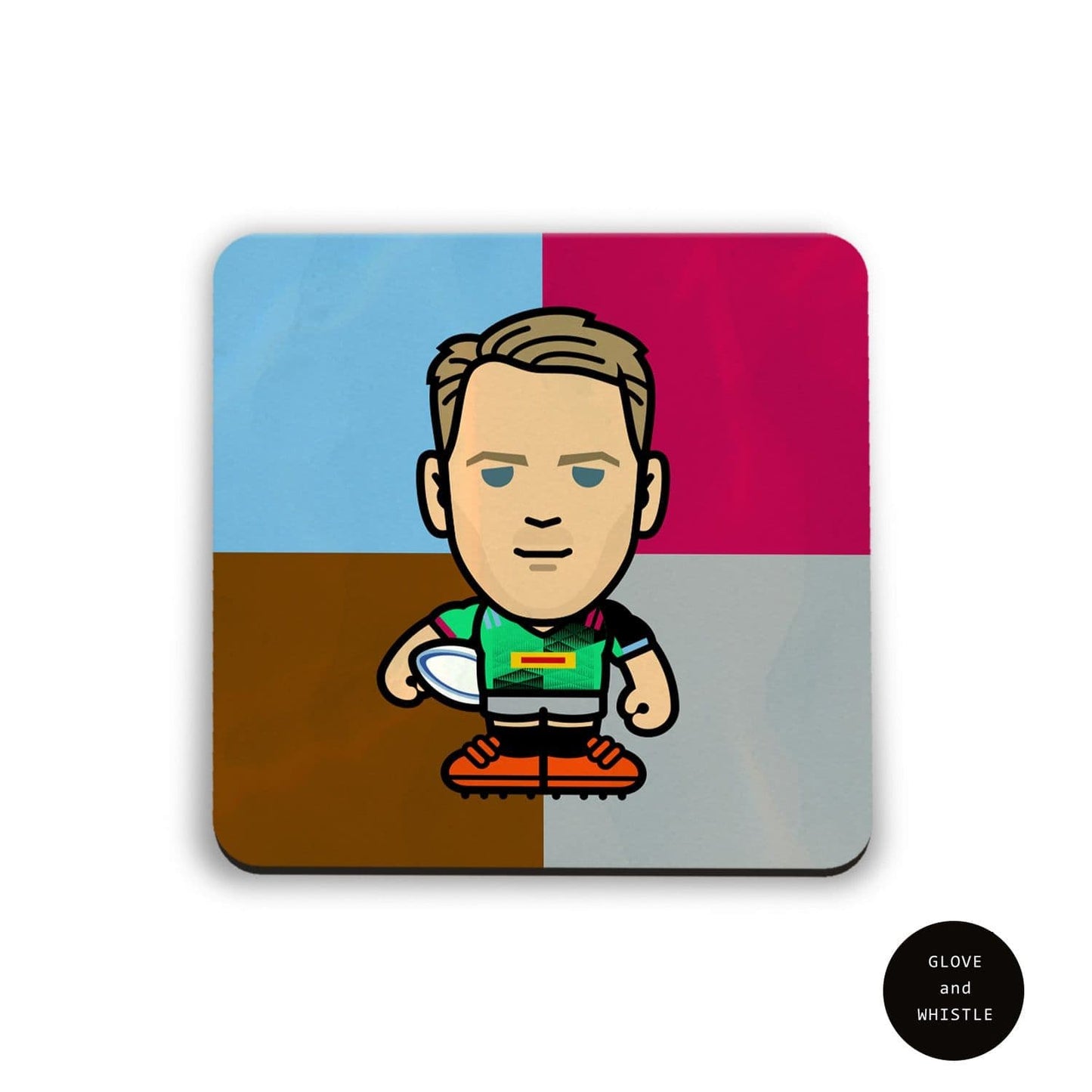 Alex Dombrandt Harlequins Coaster
