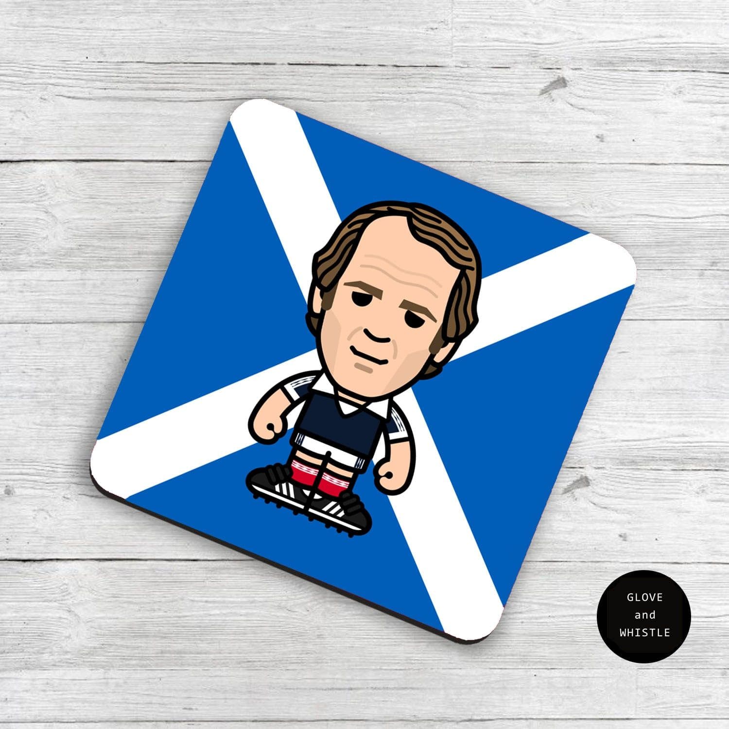 Archie Gemmill Scotland Coaster