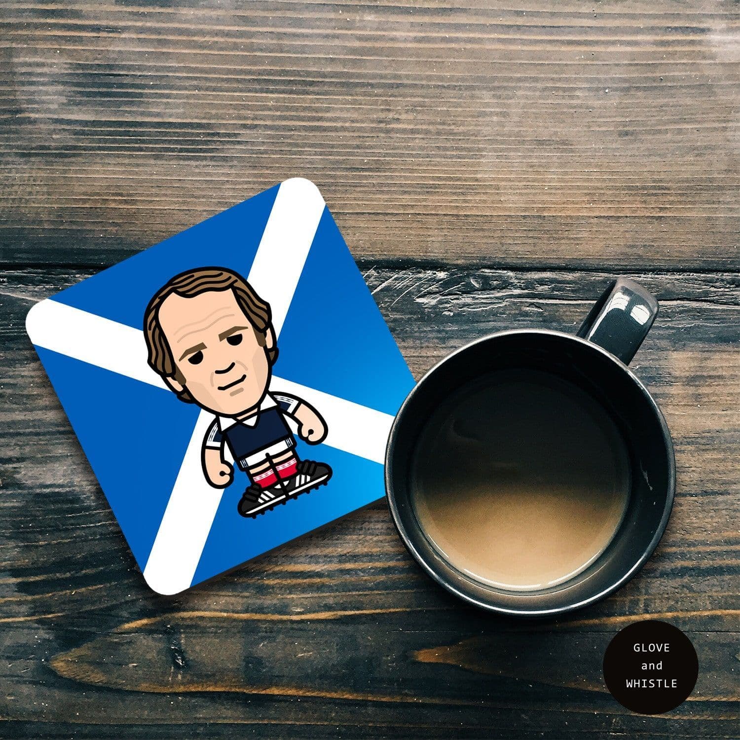 Archie Gemmill Scotland Coaster