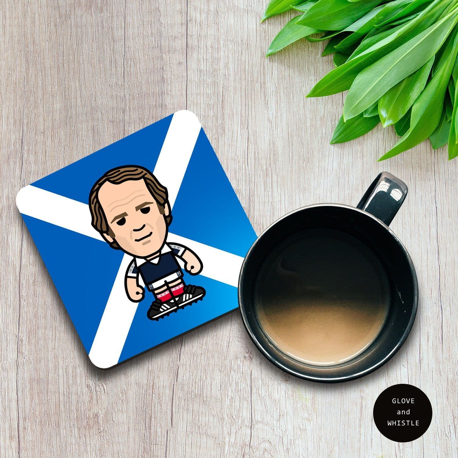 Archie Gemmill Scotland Coaster