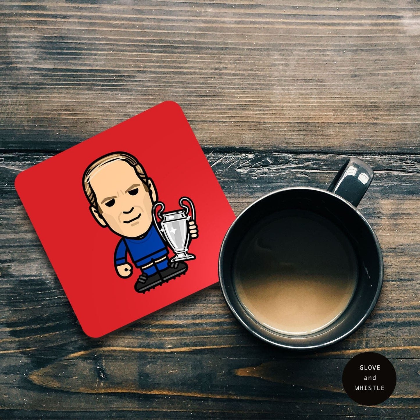 Bobby Charlton Manchester United Coaster