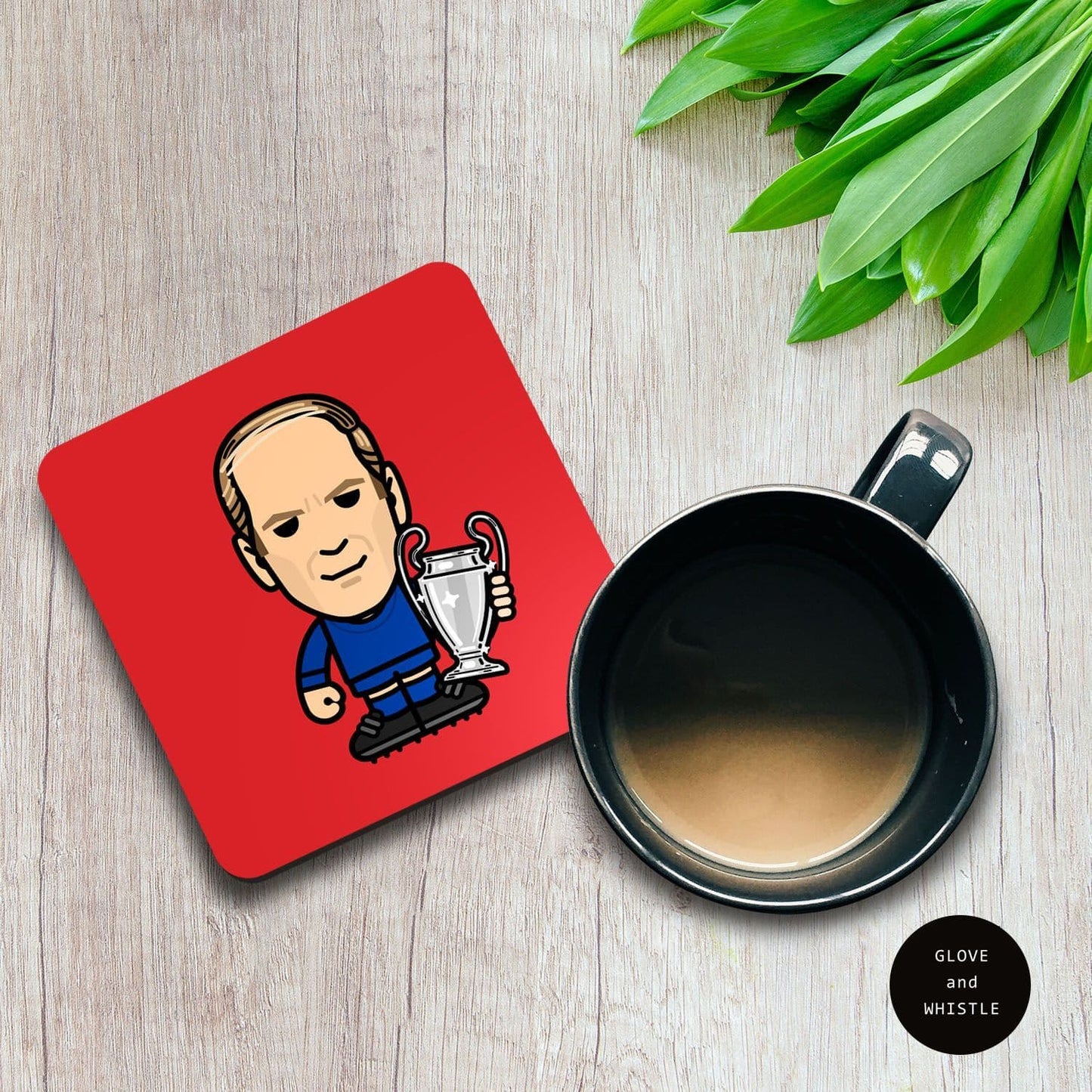 Bobby Charlton Manchester United Coaster