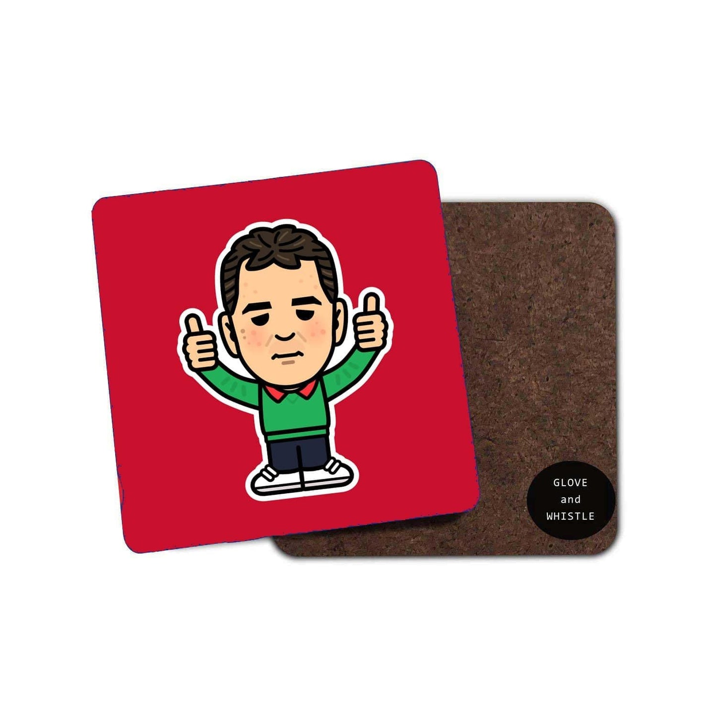 Brian Clough Nottingham Forest Coaster