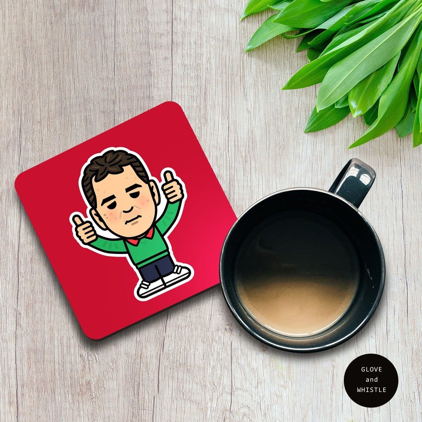 Brian Clough Nottingham Forest Coaster