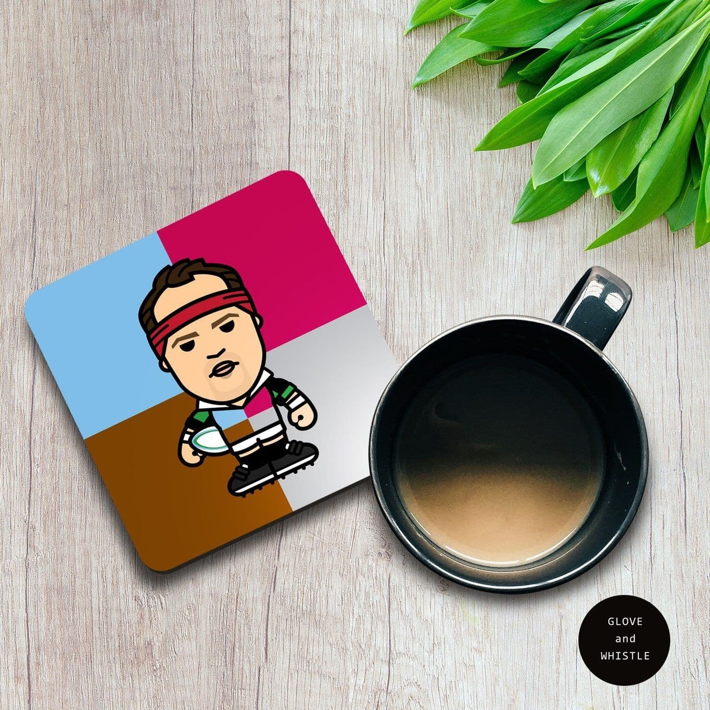 Brian Moore Harlequins Coaster