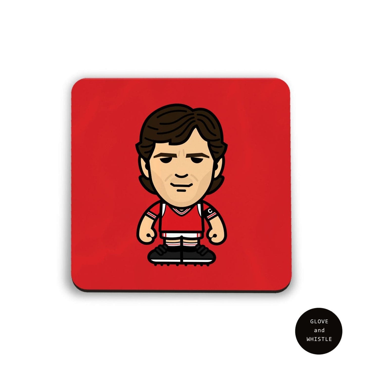 Bryan Robson Manchester United Coaster