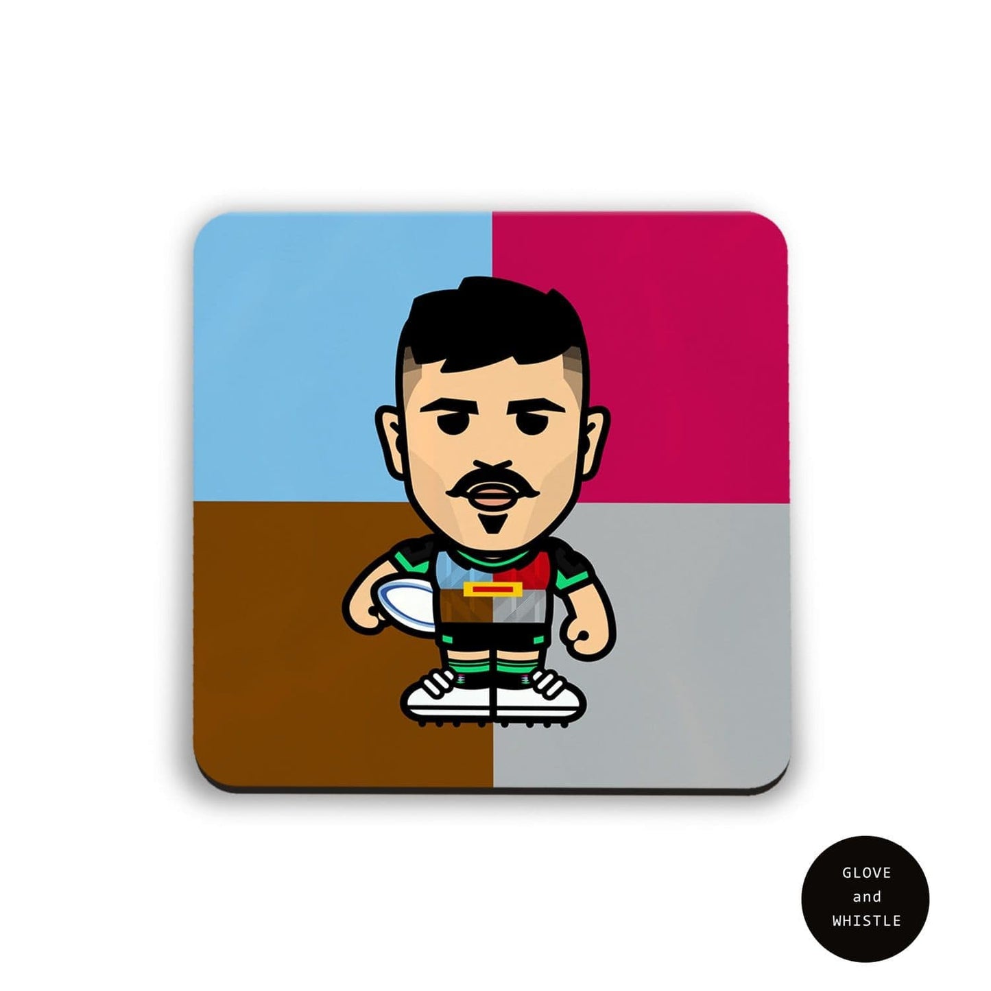 Cadan Murley Harlequins Coaster