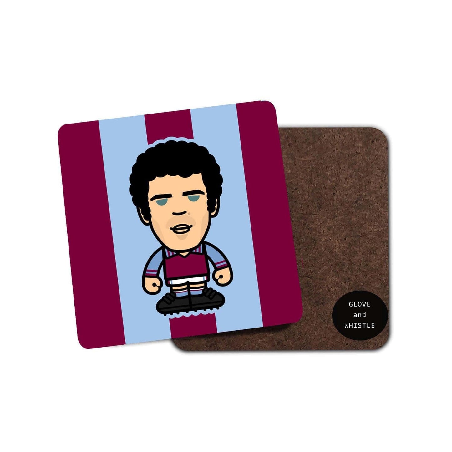 Charlie Aitken Aston Villa Coaster