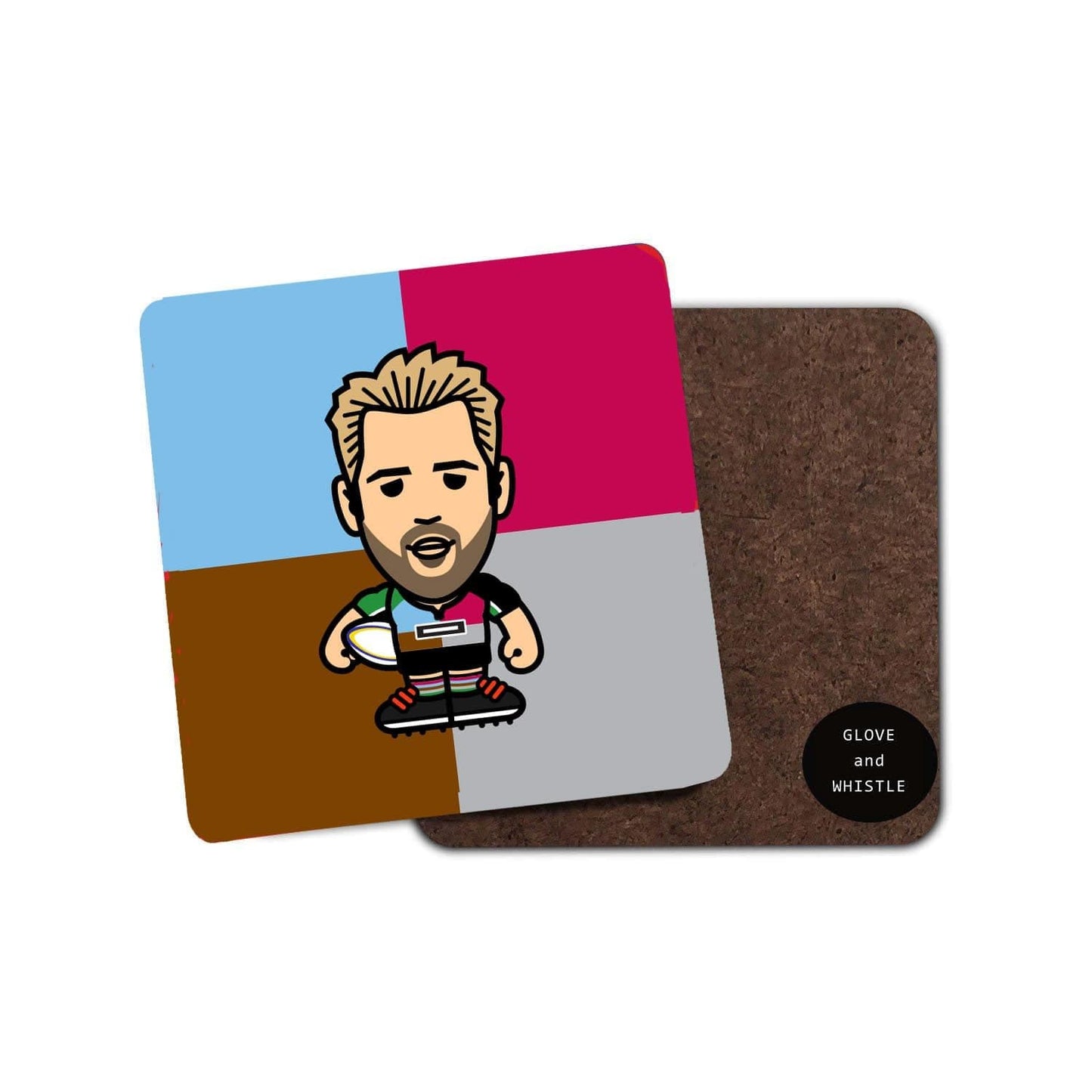 Chris Robshaw Harlequins Coaster
