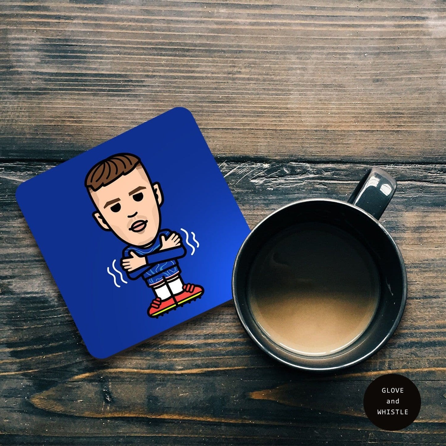 Cole Palmer Celebration Chelsea Coaster