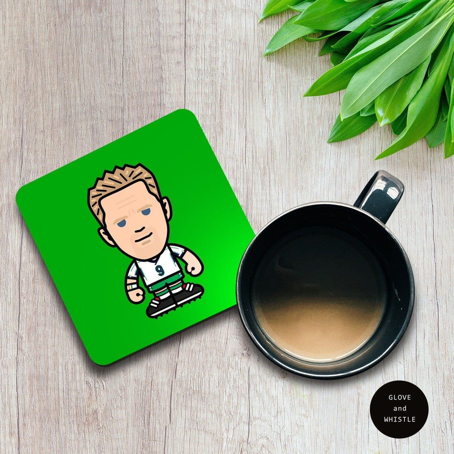 Damien Duff Ireland Coaster
