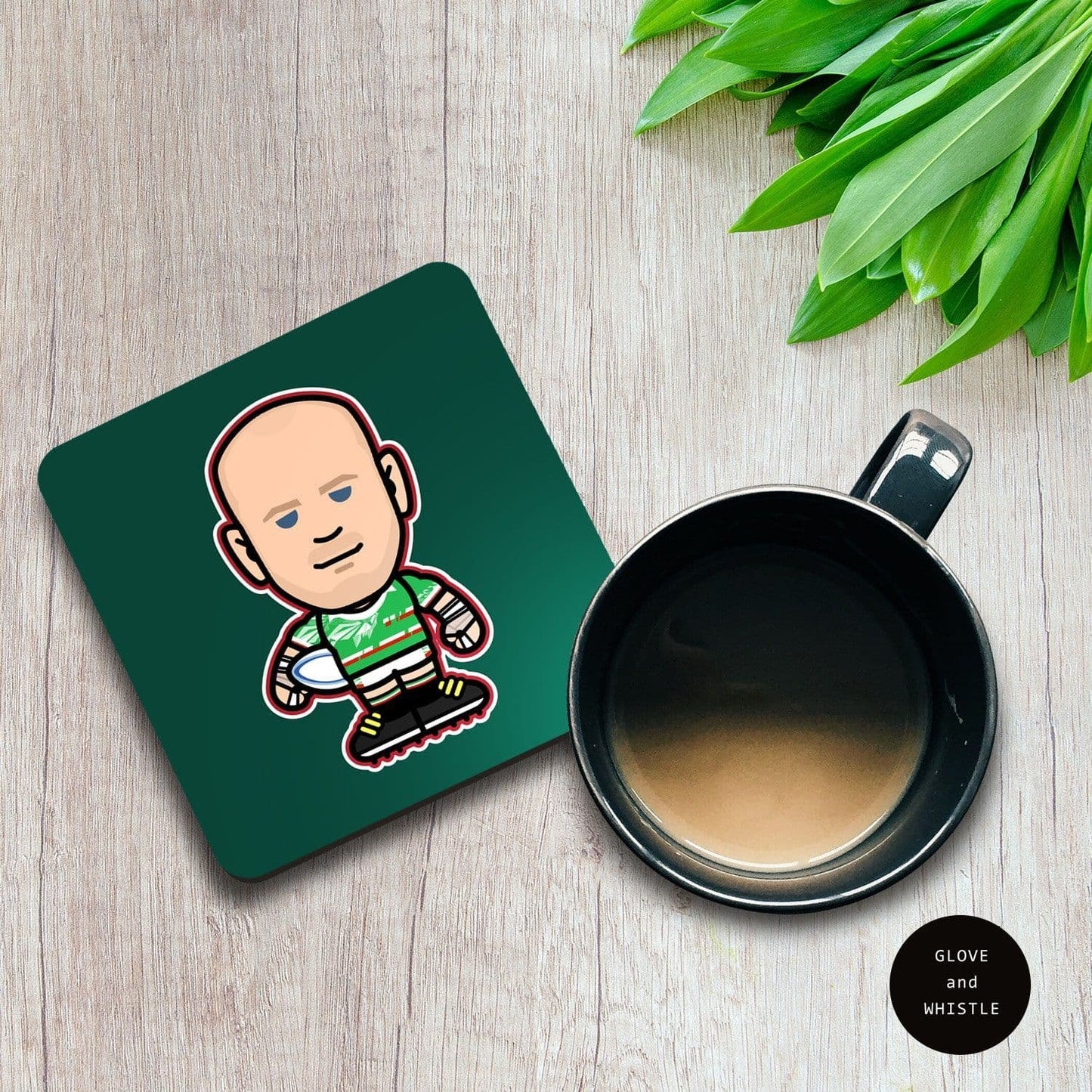 Dan Cole Leicester Tigers Coaster