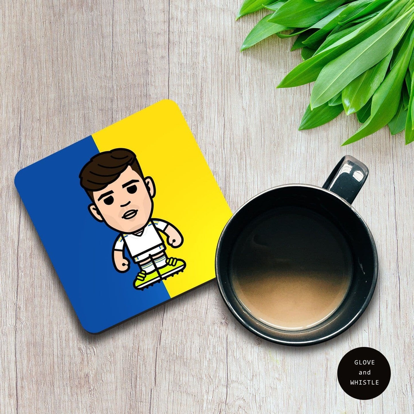 Daniel James Leeds United Coaster