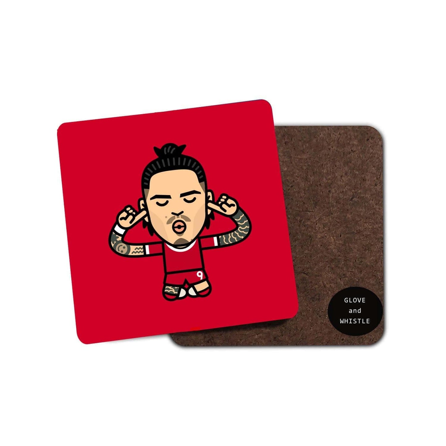 Darwin Nunez Celebration Liverpool Coaster