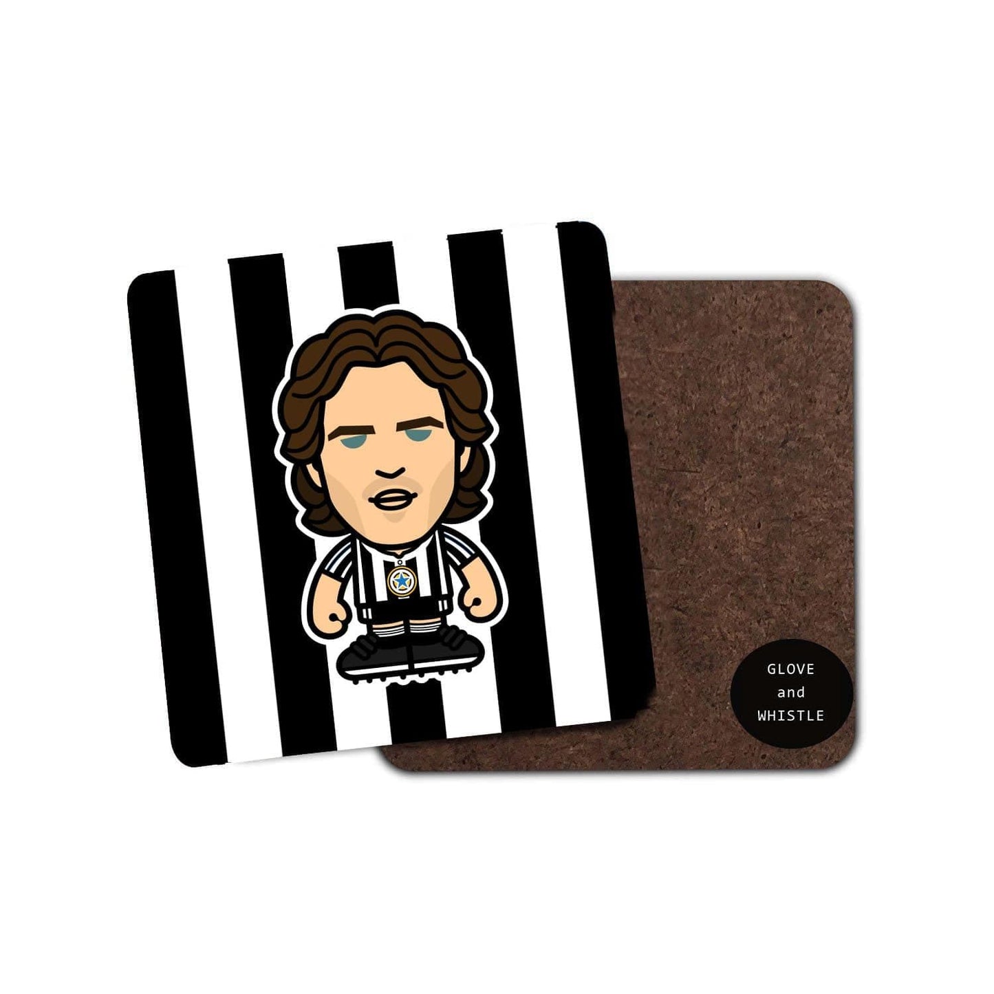 David Ginola Newcastle United Coaster