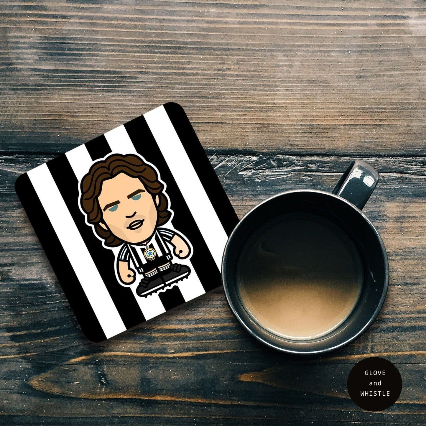David Ginola Newcastle United Coaster