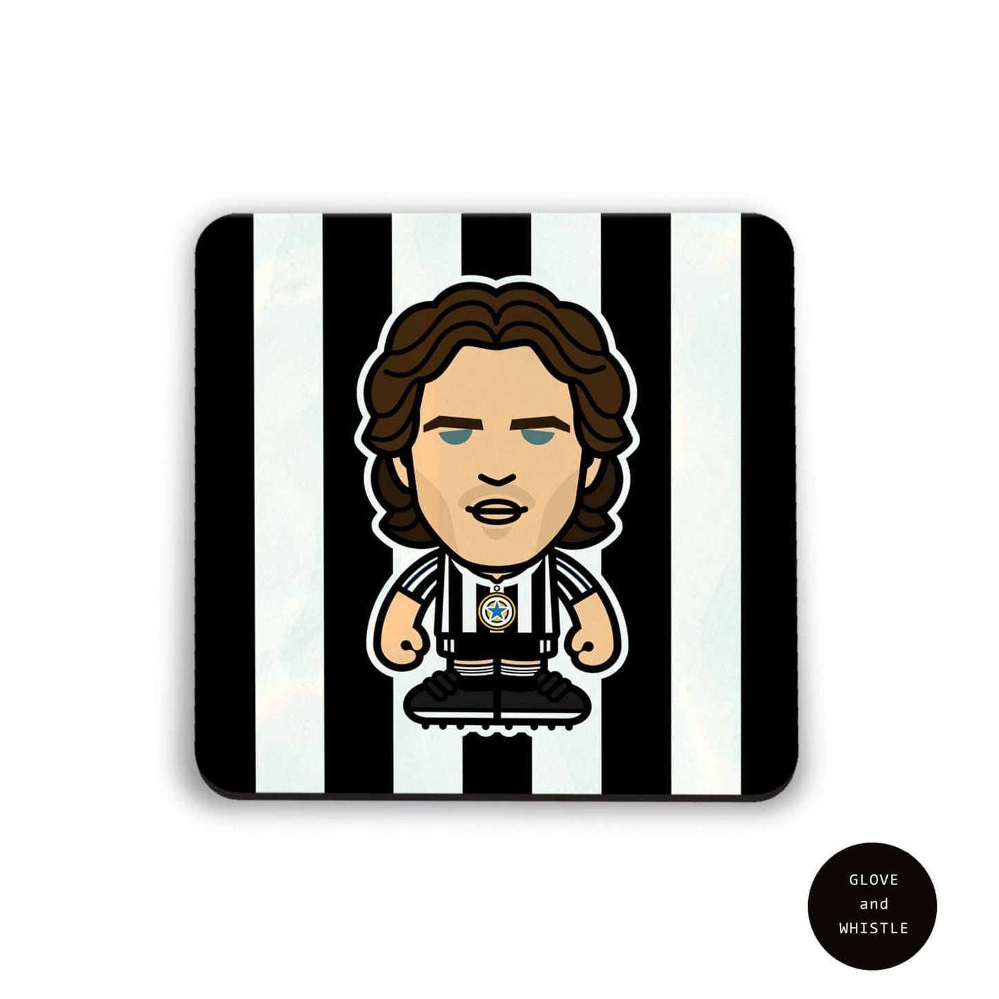 David Ginola Newcastle United Coaster