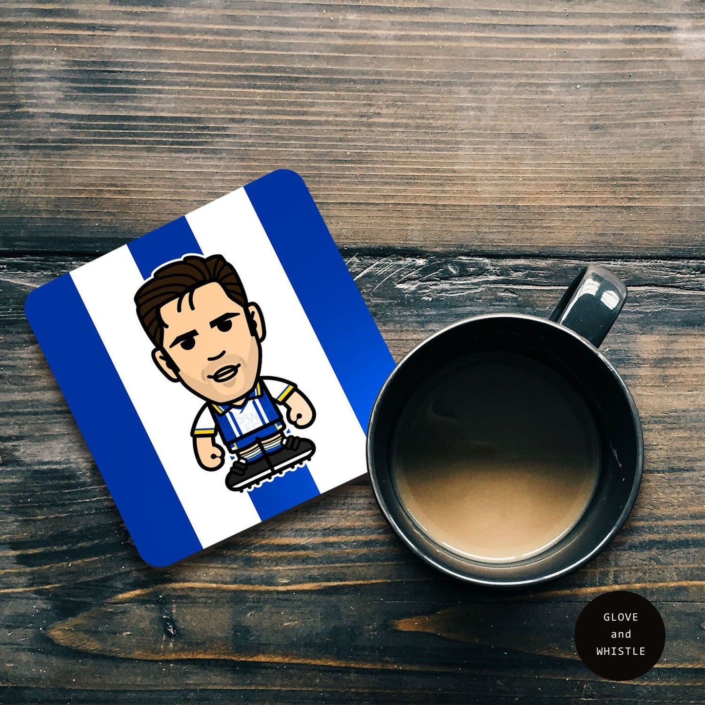 David Hirst Sheffield Wednesday Coaster
