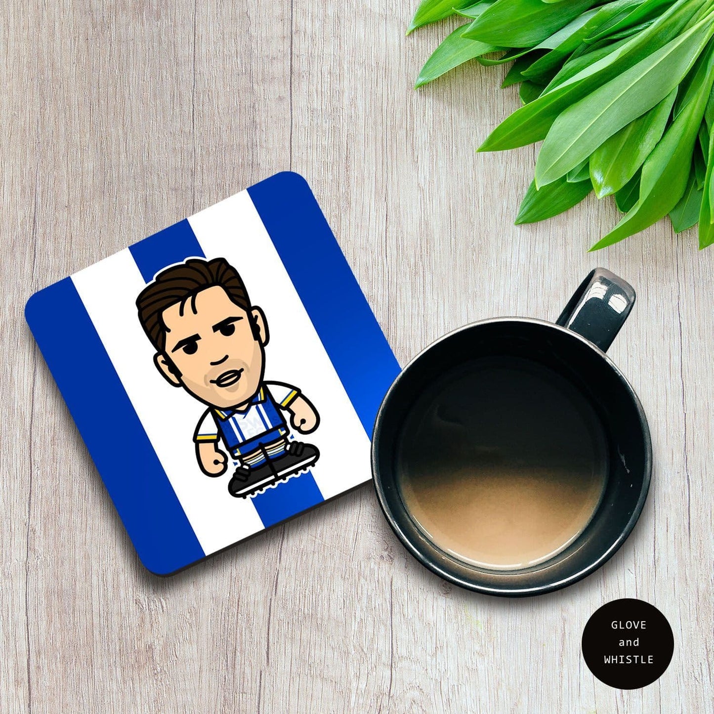 David Hirst Sheffield Wednesday Coaster