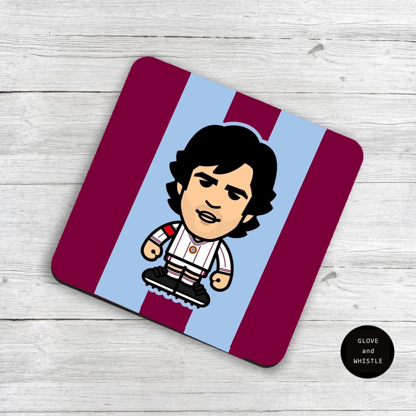 Dennis Mortimer Aston Villa Coaster