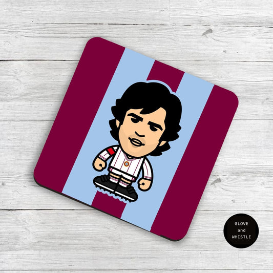 Dennis Mortimer Aston Villa Coaster