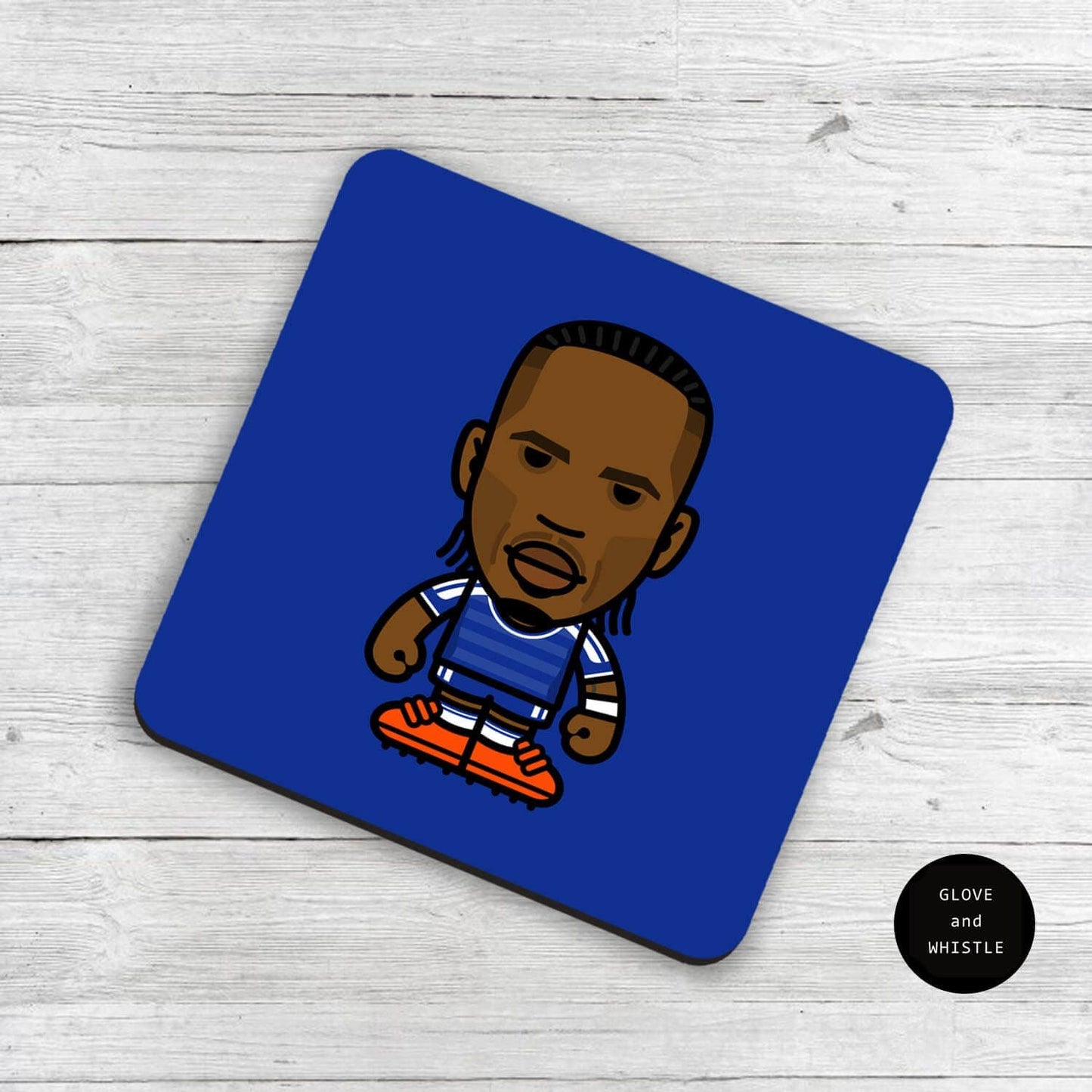 Didier Drogba Chelsea Coaster