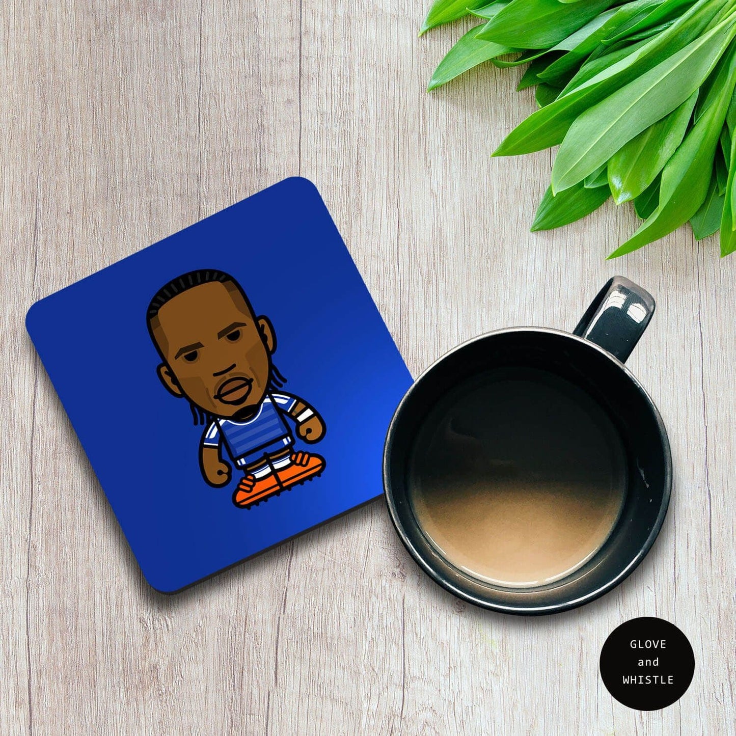 Didier Drogba Chelsea Coaster