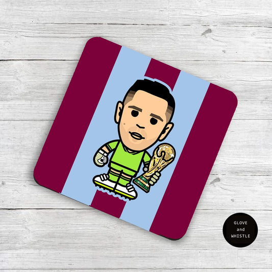 Emi Martinez Aston Villa Coaster
