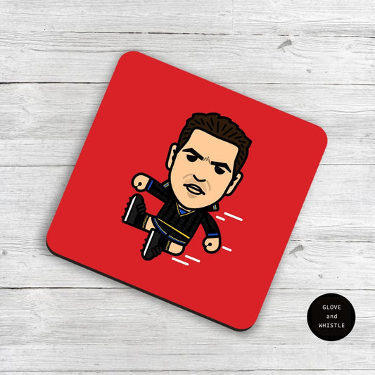 Eric Cantona Kung Fu Manchester United Coaster