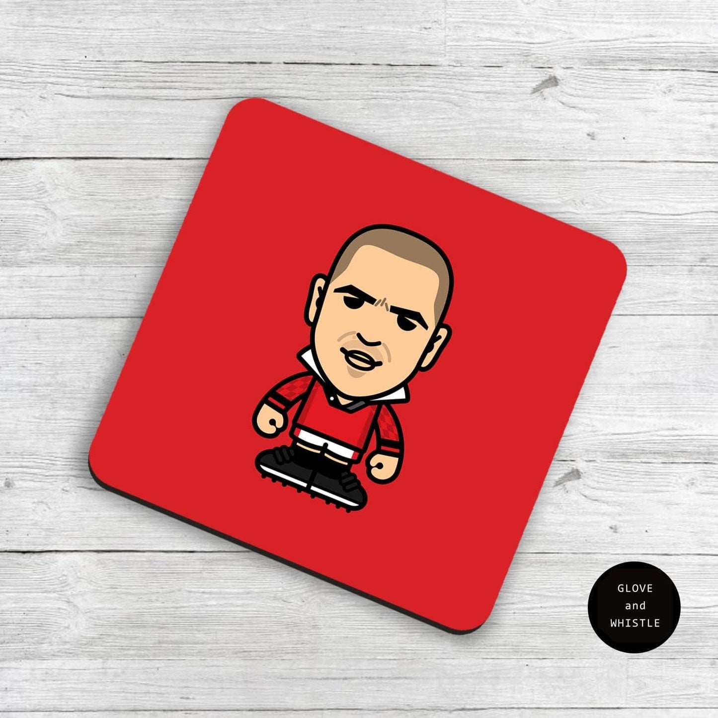 Eric Cantona Manchester United Coaster