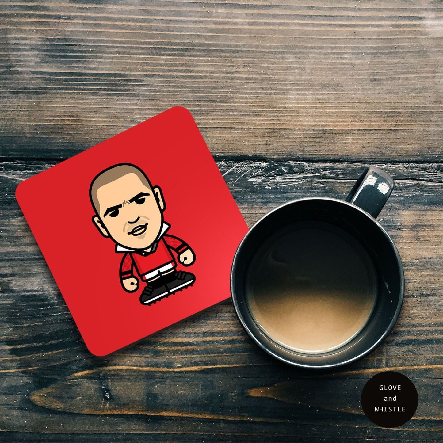 Eric Cantona Manchester United Coaster