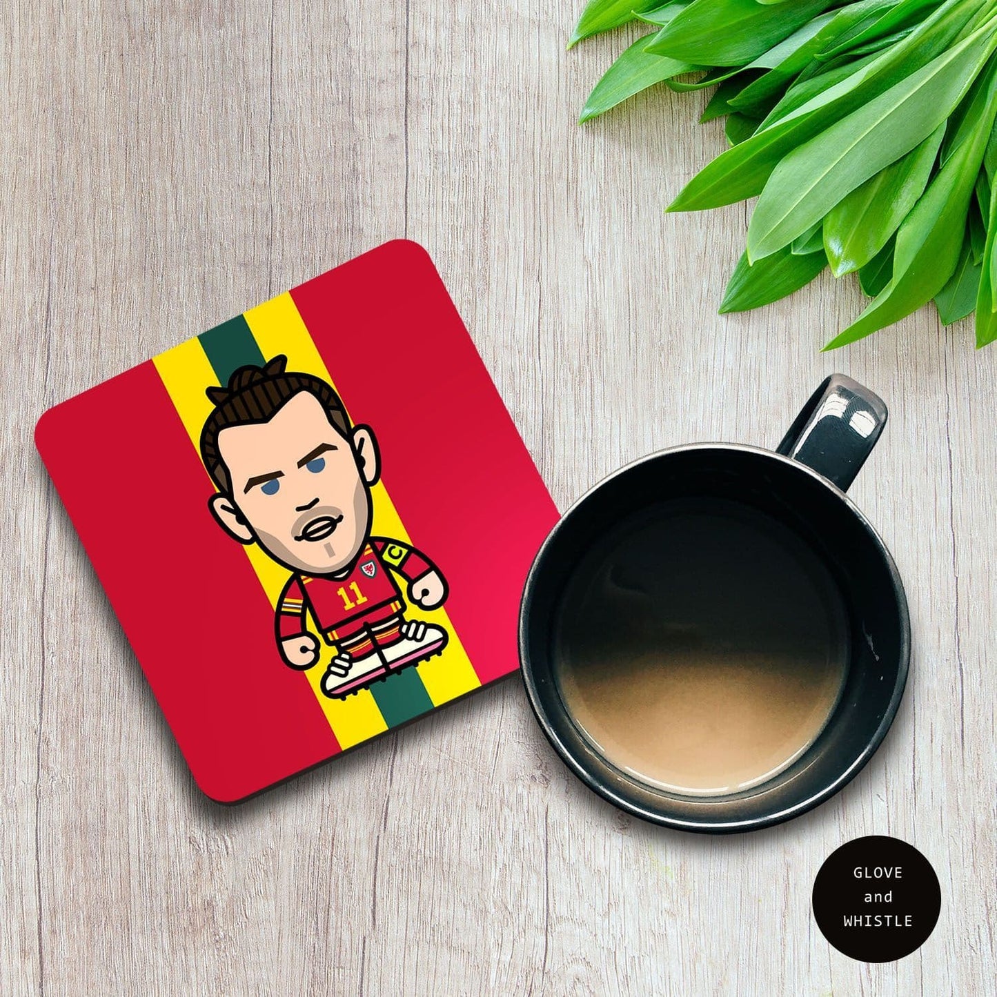 Gareth Bale Wales Coaster