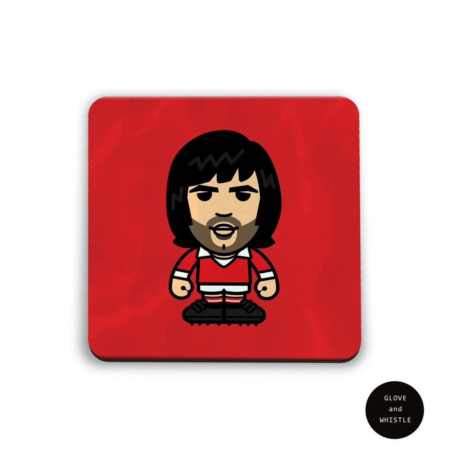 George Best Manchester United Coaster