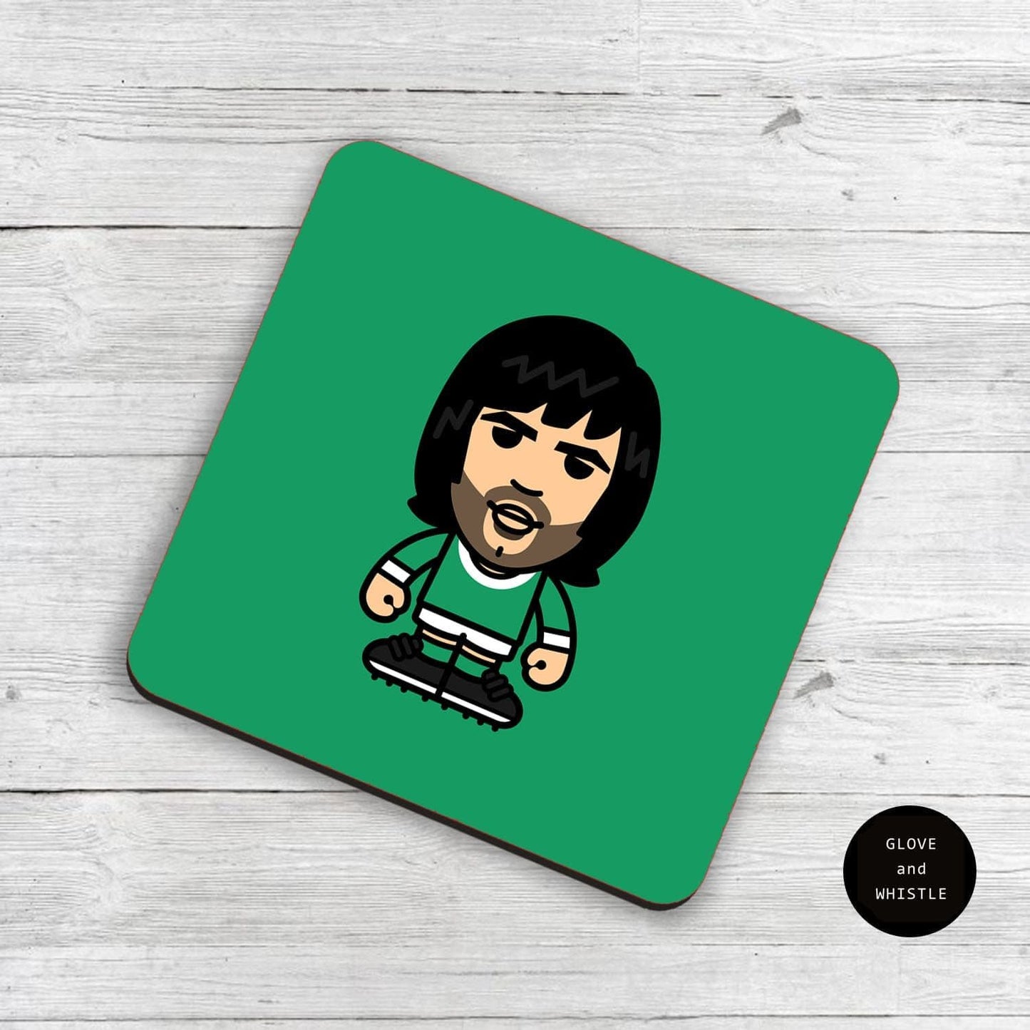 George Best Northern Ireland Coaster
