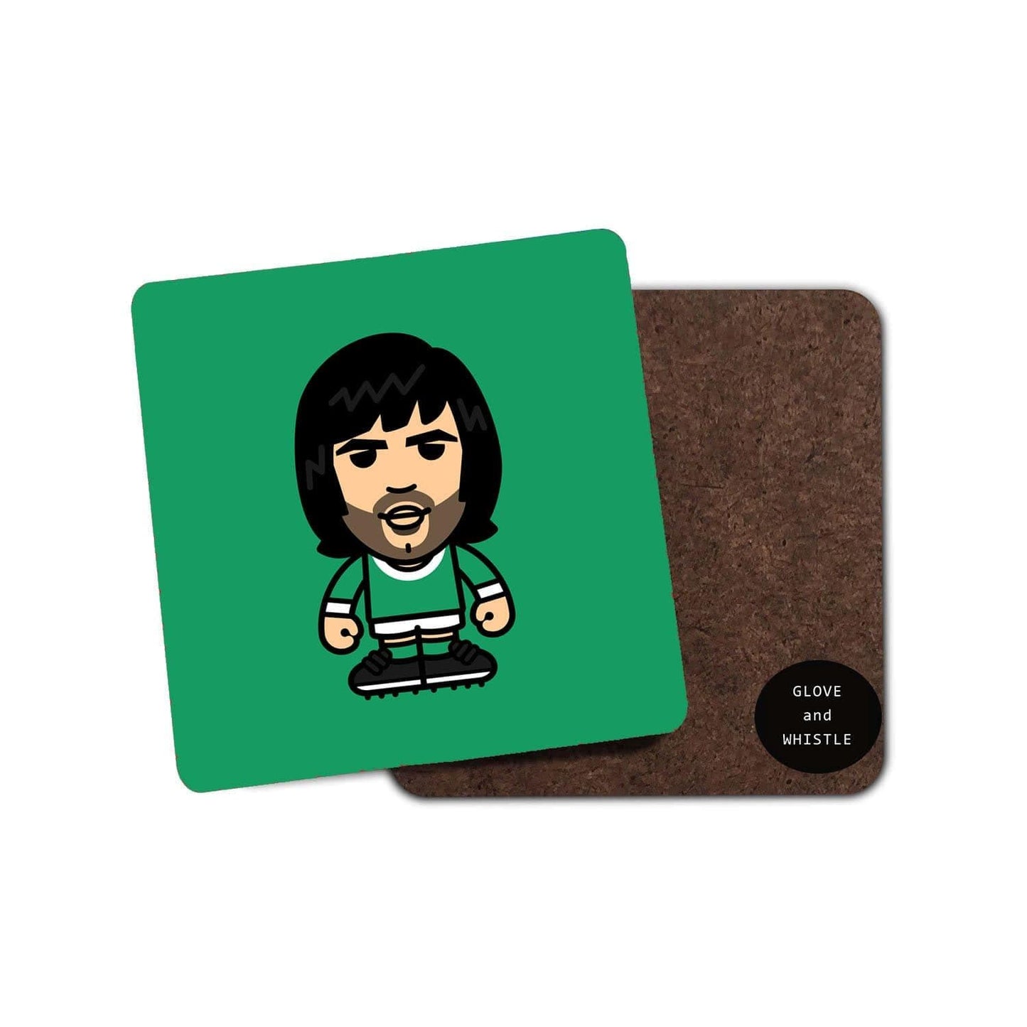 George Best Northern Ireland Coaster