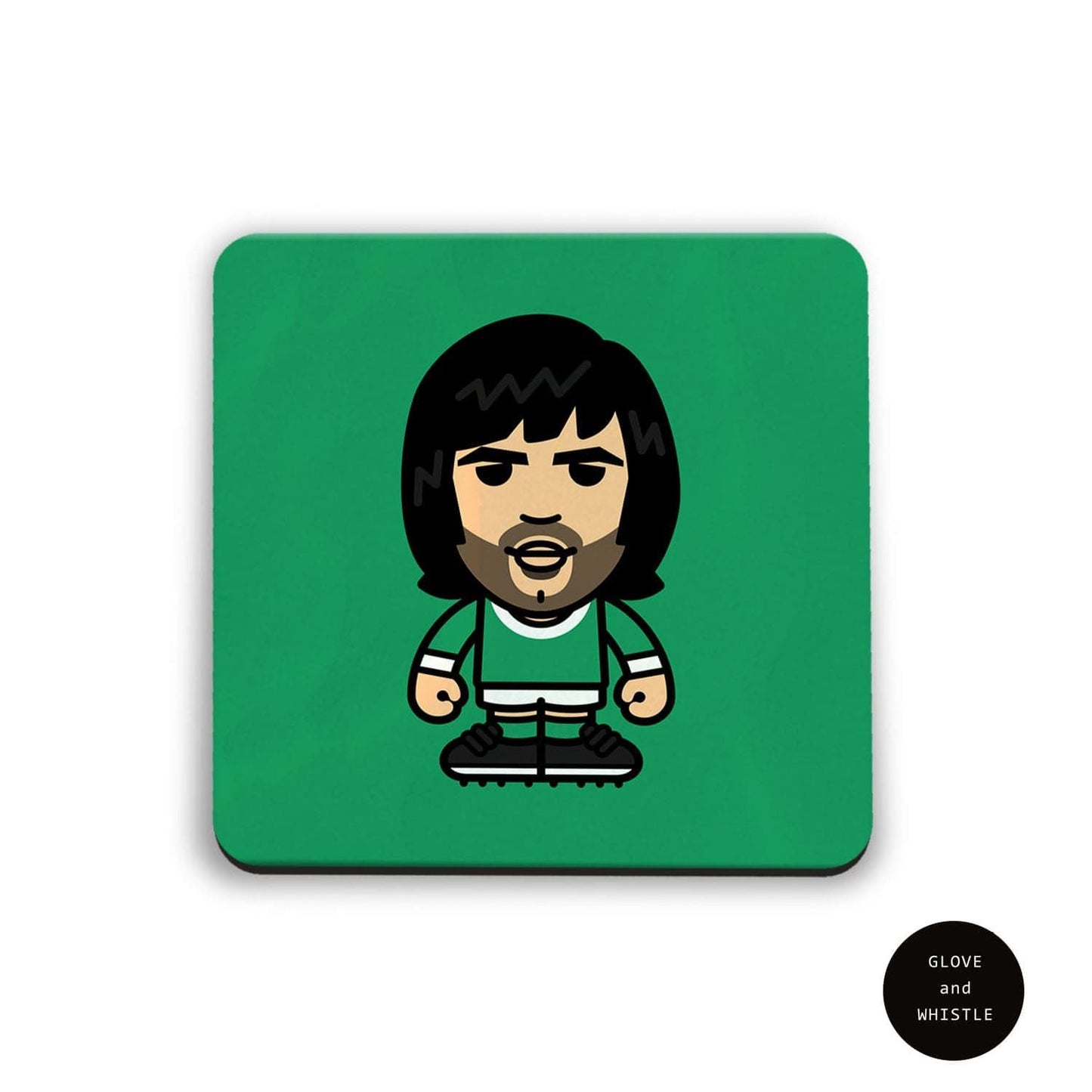 George Best Northern Ireland Coaster