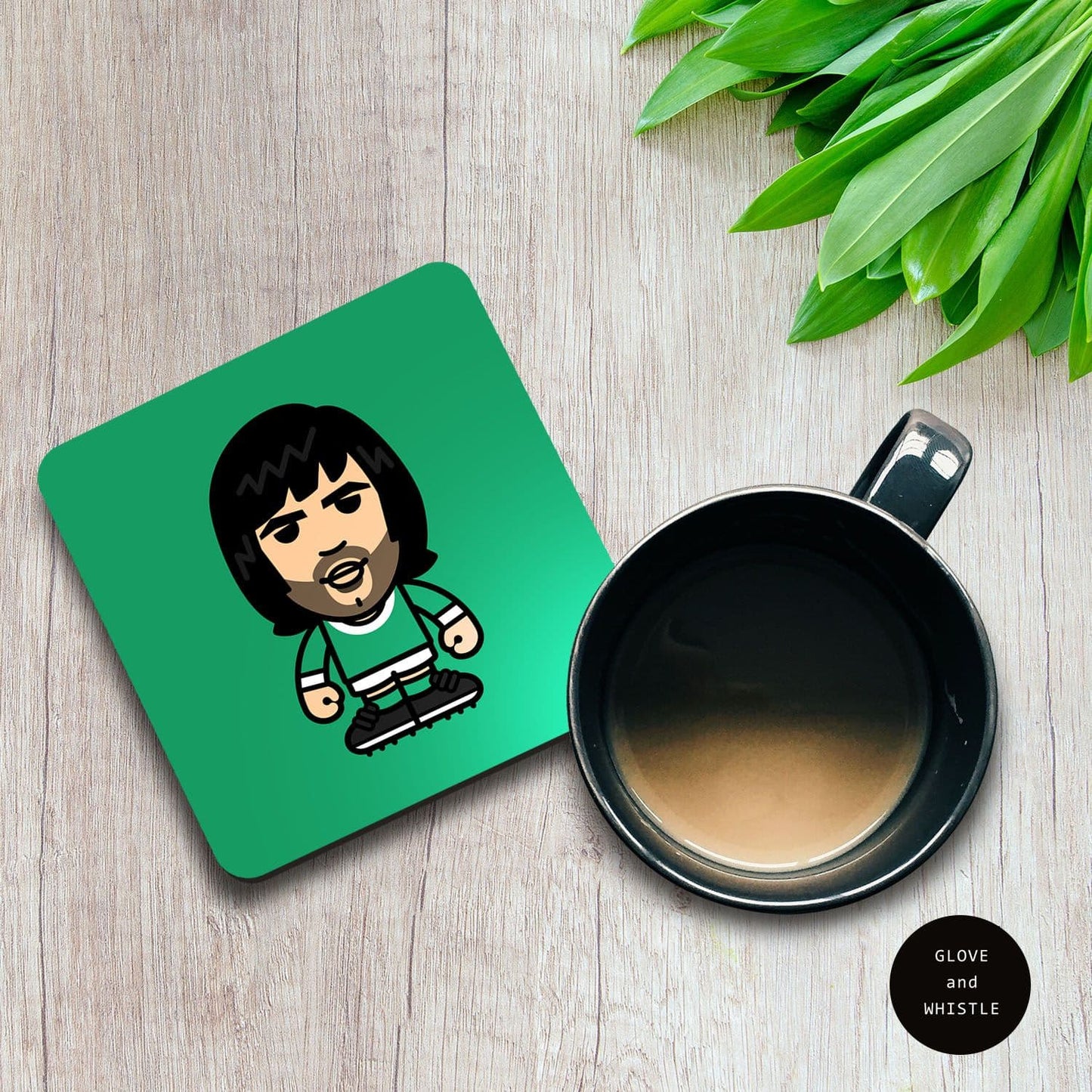 George Best Northern Ireland Coaster