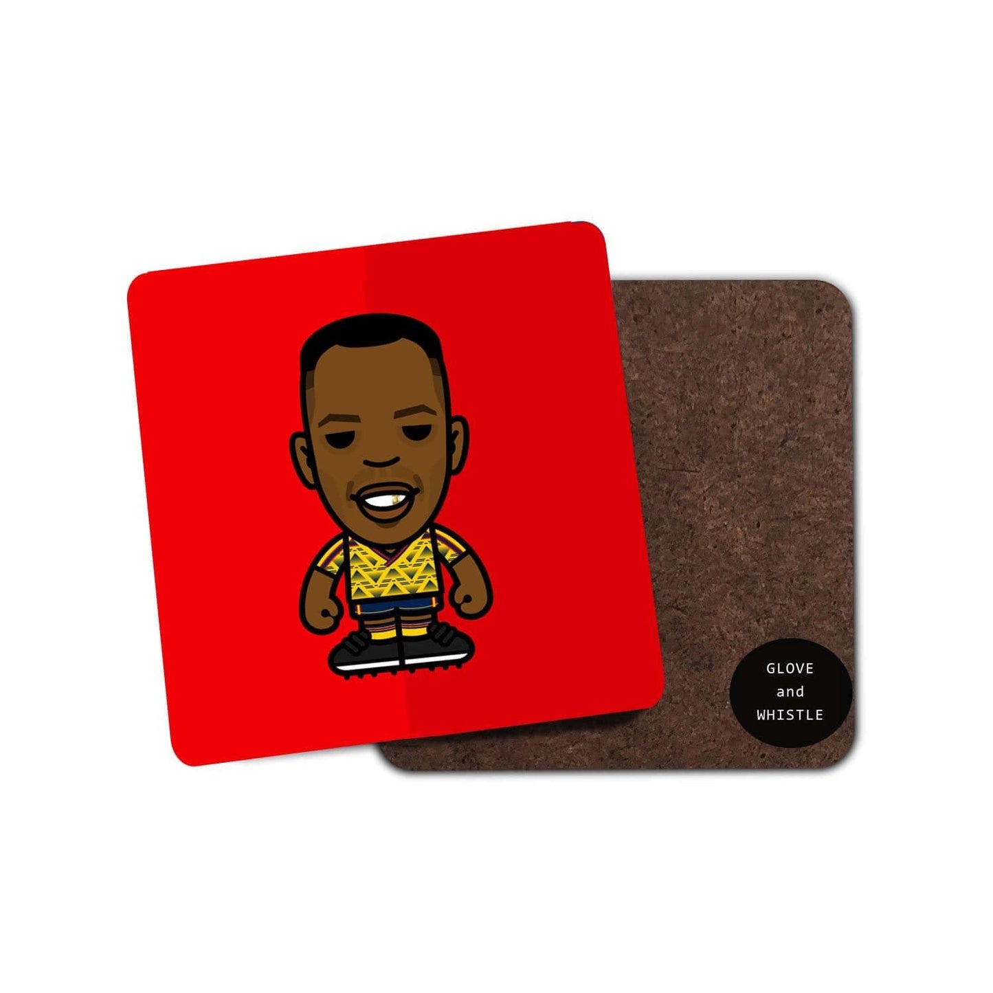 Ian Wright Arsenal Coaster