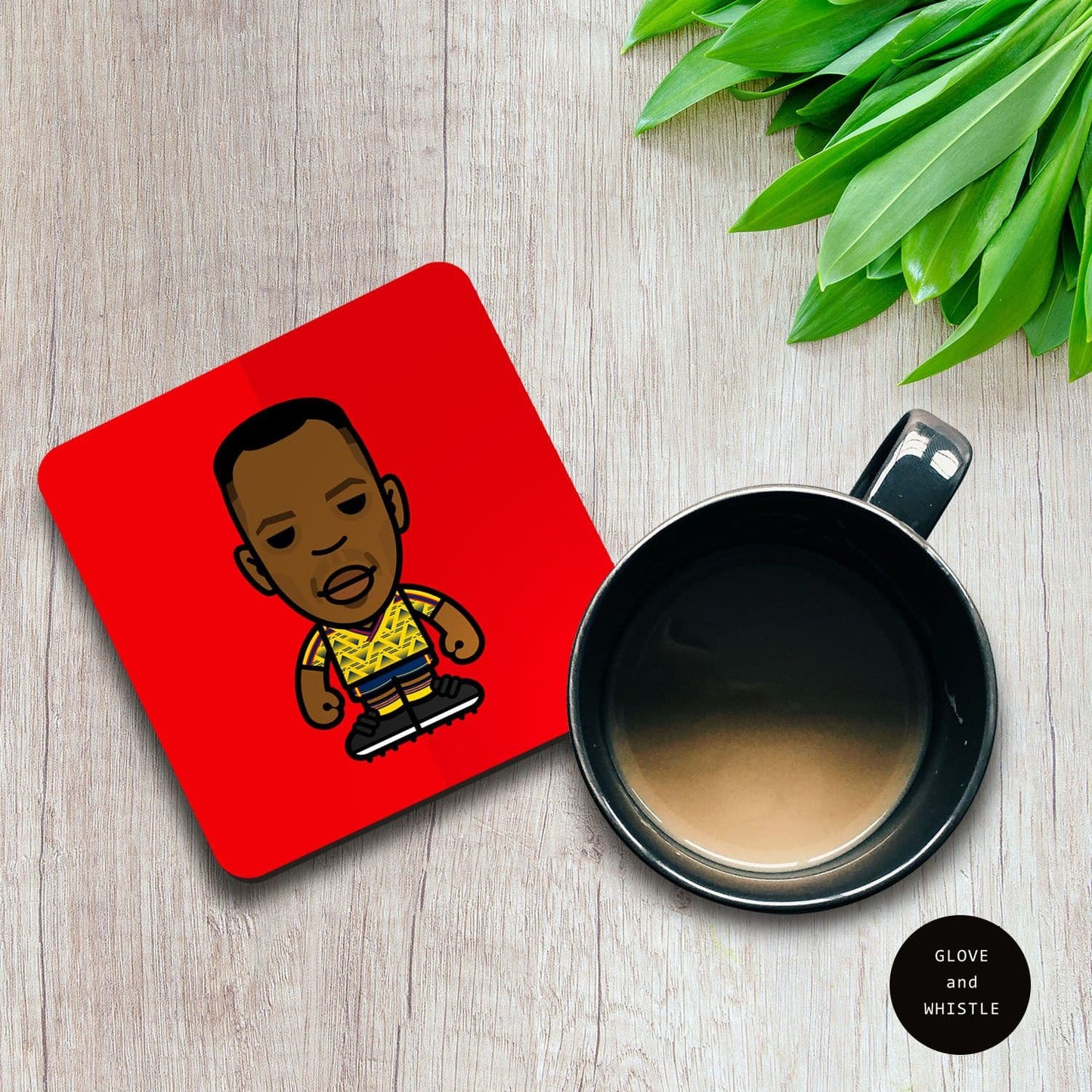 Ian Wright Arsenal Coaster