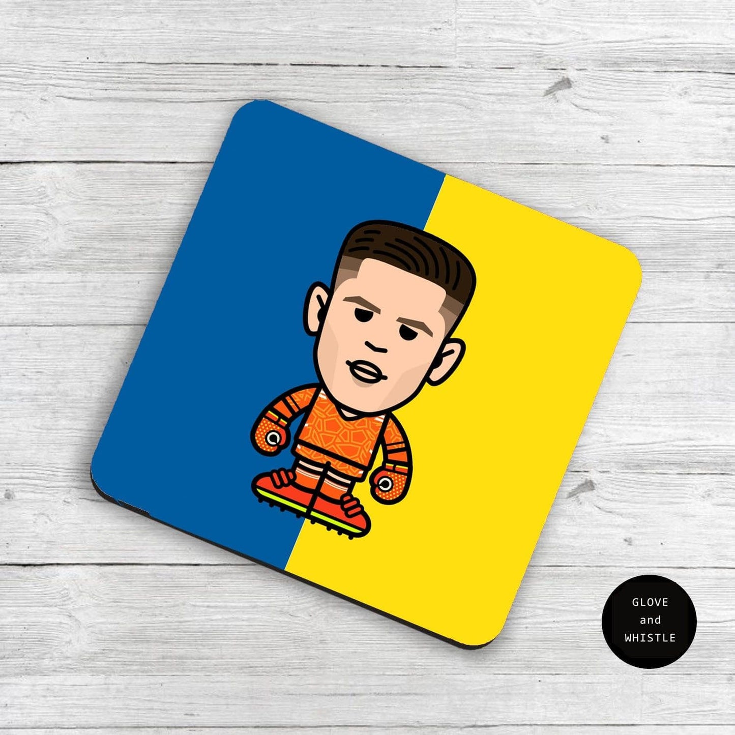 Illan Meslier Leeds United Coaster