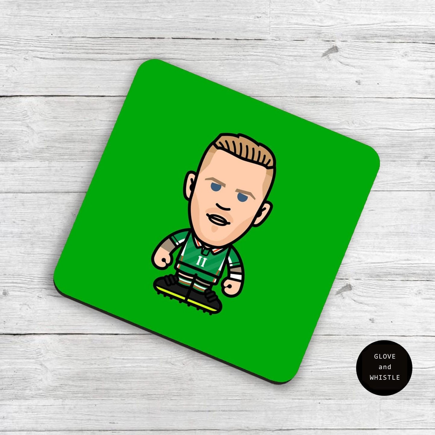 James McClean Ireland Coaster